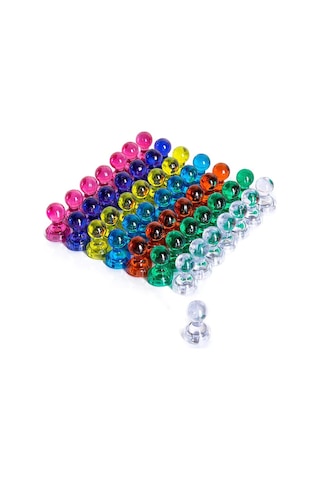 Ay Magnet 10 Adet Pano Mıknatısı - Güçlü Neodyum Miknatis - Pano