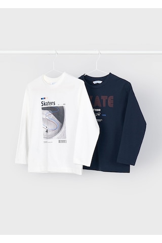 Mayoral Erkek Çocuk 2li Sweatshirt Set Lacivert