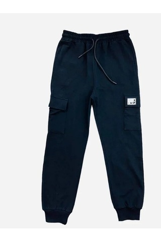 Erkek Çocuk Eşofman Alt-14544 Siyah