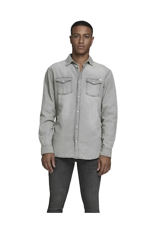 Jack & Jones Jjesheridan Shirt L/s Erkek Gömlek Lacıvert