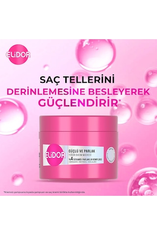 Elidor Güçlü ve Parlak Yoğun Bakım Maskesi 2 x 220 ML