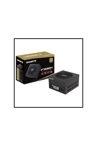 Gıgabyte Gp-p750gm V2, 750w, 80+ Gold, Full Modüler, Gamıng Power Supply