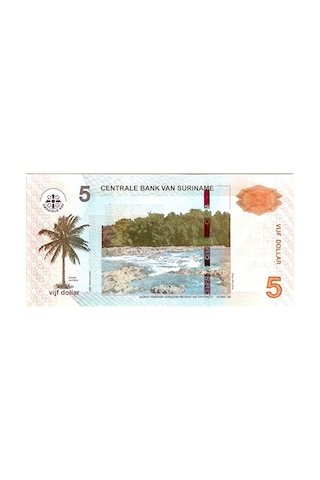 Suriname 5 Dolar Çil