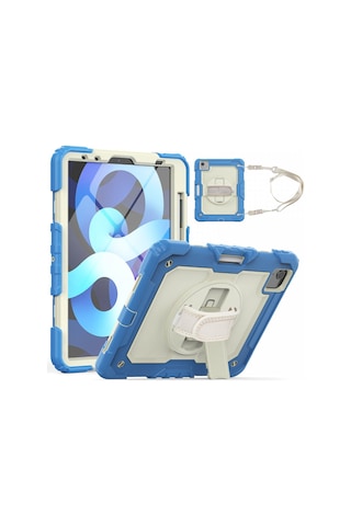 İpad Pro 11 2020 Kılıf Strap New Tablet Kapak - Mavi Diğer