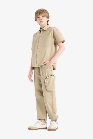 DeFacto Erkek Çocuk Kargo Cepli Jogger Paça Paraşüt Pantolon E1556A825SMKH271