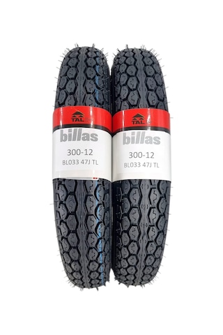 Motolux Fayton Fx33 Lastik Takımı 2'li 300-12 Bl033 Tl Dubleks