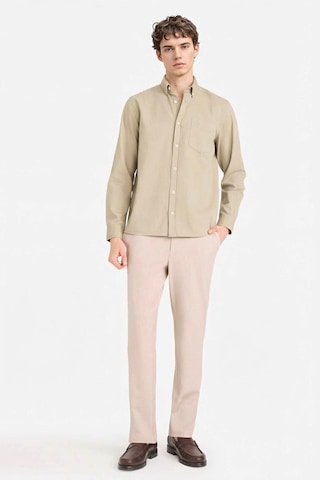 Defacto Regular Fit Gabardin Gömlek F1261ax26spkh404 Haki-kh404