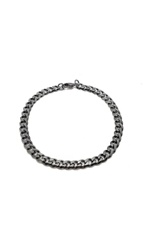 Chavin 5 Mm Black İce Siyah Çelik Erkek Bileklik Eu94sy-5