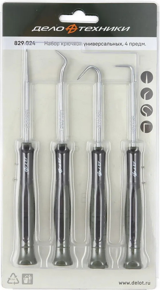 Delo Tehnıkı Evrensel Kanca Seti, 4 Parça, 829024 36466164