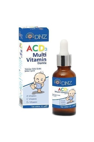 Dnz Acd3 Multivitamin Damla 30 Ml