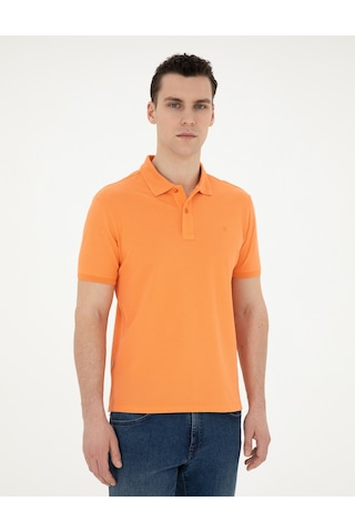 Pierre Cardin Erkek Mercan Tişört Basic 50280754-vr204