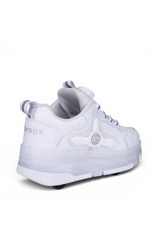 Awm Ndrops Ortopedik Çocuk Işıklı Tekerlekli Sneaker Beyaz