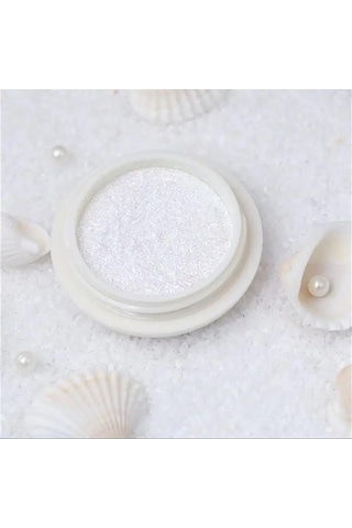 Ellea Nail Beyaz İnci Tozu