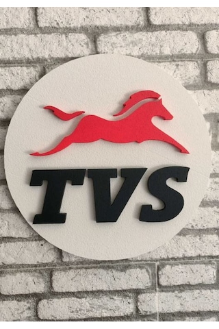 Tvs Logo 50x50 Tvs Motor Logosu 3d Tvs Logo Strafor Logo 50 x 50