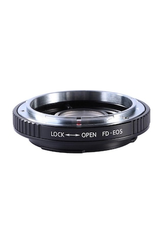 Canon Eos için- Canon Fd Lens Adaptörü Optikli