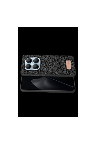 Northcity Onegif Xiaomi Redmi Note 15 4g Bright Simli Kapak - Siyah