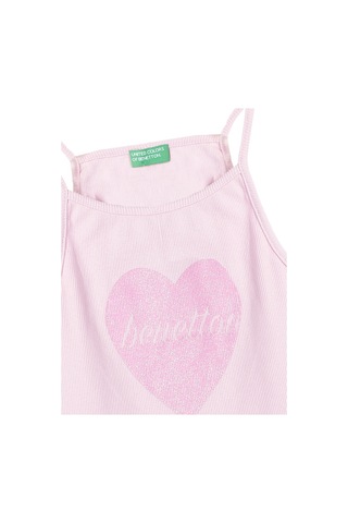 United Colors Of Benetton Kız Çocuk Pembe Atlet Bnt-g21220
