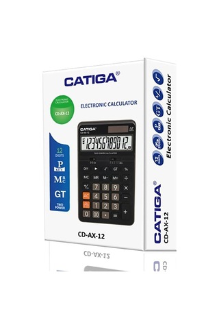 Catiga CD-AX12 Masaüstü 12 Hane Hesap Makinesi