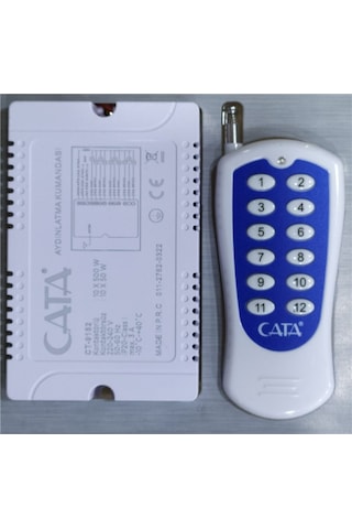 Cata CT-9152 10 Lu Aydınlatma Kumandası Uzaktan 10X500W