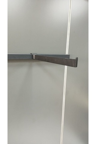 Uzmangrupraf 20X30 Kare Travers Düz Siyah Baston - 6'Li Paket