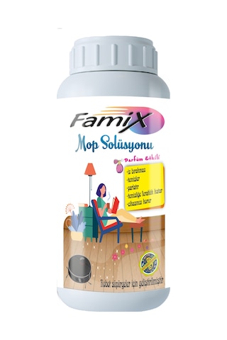 Famix Mop Solüsyonu Robot Süpürge Deterjanı 500 ML