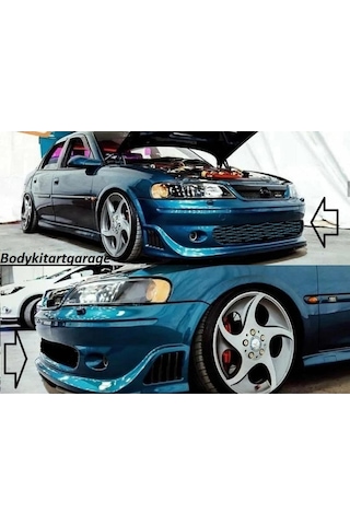 Opel Vectra B 1996-2002 Model Komple Ön Tampon-fiberglass-boyasız