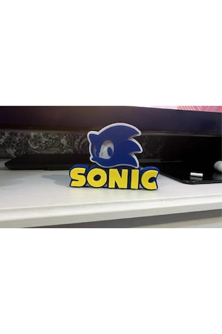 Sonic Logo Masaüstü Dekoratif