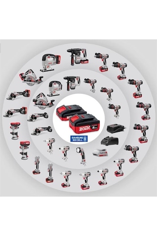 CROWN AKÜLÜ Dal Budama Makası 20V-2Ah CT29001HX-2 TB