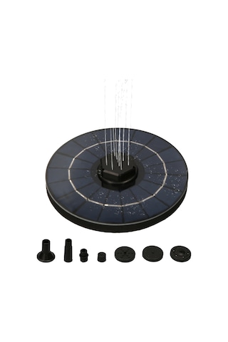 Hangfox Güneş Enerjili Süzgeçli Kayıp Su Korumalı Süngerleyici Pompa - Kuş Havuzu, Akvaryum, Küçük Havuz İçin Su Döngüsü Ve Dekorasyon