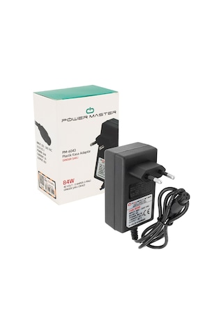Power Master Elektrogun 42 V 2 A 84 W 3 Pinli Ginger Şarj Cihaz Adaptörü
