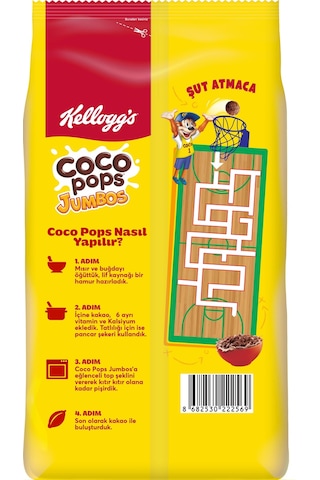 Coco Pops Jumbos Bts 700 Gr Mısır Gevreği, Lif, Demir Ve 6 Vitamin İçerir