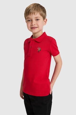 U.s. Polo Assn. Erkek Çocuk Kırmızı Tişört Basic 50325608-vr030 Kirmizi