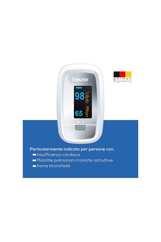 Hepta Collection Beurer Po30 Pulse Oksimetre Gribeyaz, Der Kalp Atış Hızı Belirlemek Ve Arter Oksijenasyonu Diğer
