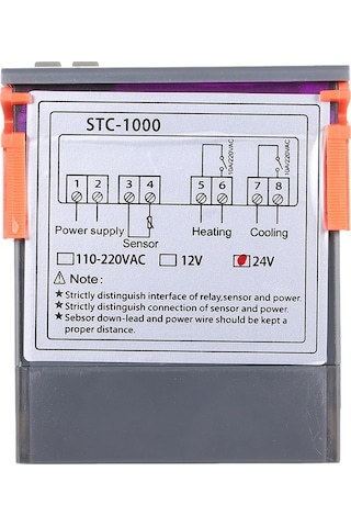Fastbuy Stc-1000 Dijital Soğutma-ısıtma Cihazı, -50 C İle +99 C Arasında Hassas Sıcaklık Kontrolü