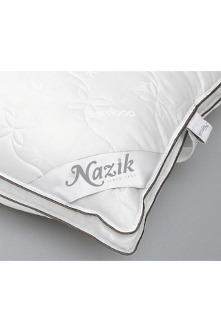 Nazik Home Bambu Yastık Renkli Biyeli