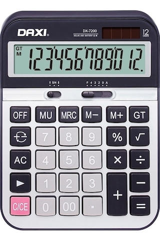 Daxi DX-7200 Hesap Makinesi
