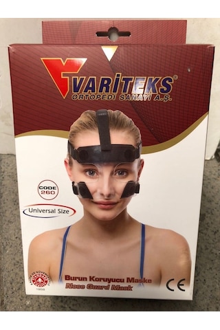 Burun Koruyucu Maske Sporcu Maskesi Erkek Bayan Variteks 260