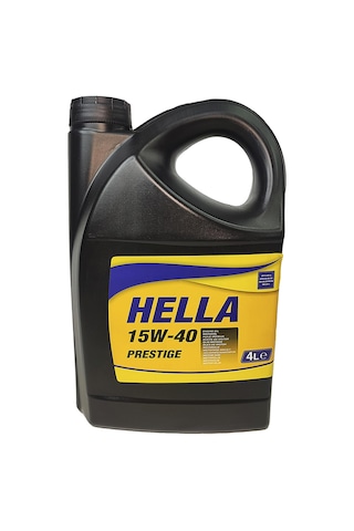 Hella 15W-40 API SL/CF Prestige Motor Yağı 4 L