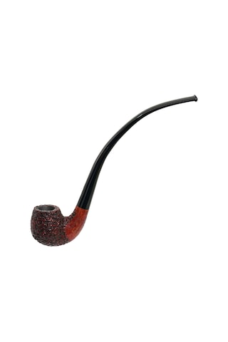 Mastro Geppetto Rusticato 9mm. Filtreli Akrilik Saplı Pipo 431348