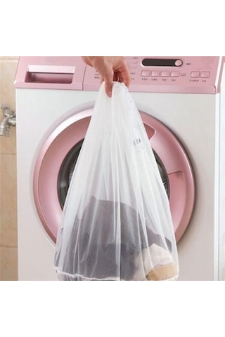 Büro Ev Ofis Hijyeni İçin 40x60cm Maksi Çamaşır Yıkama Kirli Filesi Diğer