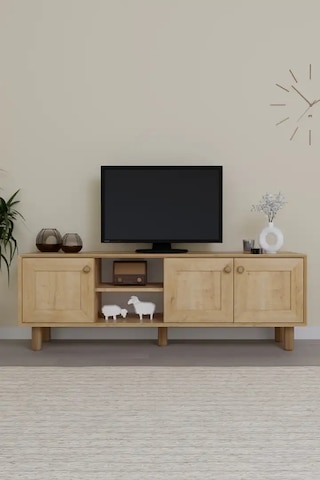 Bohem Serisi Safir Meşe Tv Ünitesi Safir Meşe