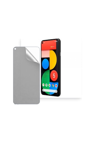Google Pixel 5 Uyumlu Ön Yüzey Mat Hidrojel Ekran Koruyucu 01577328