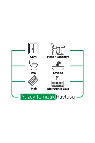 Sleepy Easy Clean Yüzey Temizlik Havlusu 100 Yaprak X 12 Adet Tekli