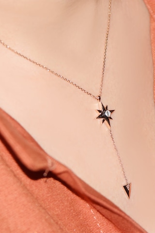 Ufuk Yıldızı Elmas  Kolye