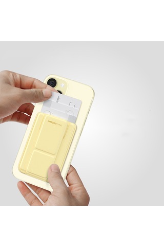 Amazingthing Edition Mag Serisi Fonksiyonel Çok Yönlü Grip Standlı Magnetik Kartlık Sarı