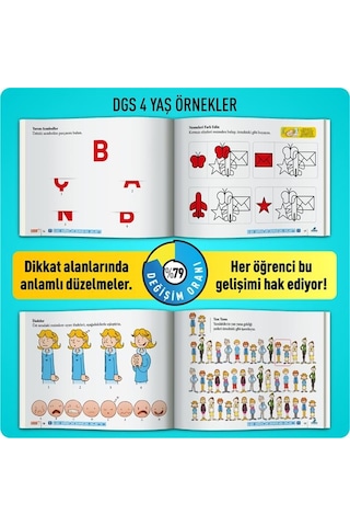 Dikkati Güçlendirme Seti - Anasınıfı - 4 Yaş - Osman Abalı - Adeda