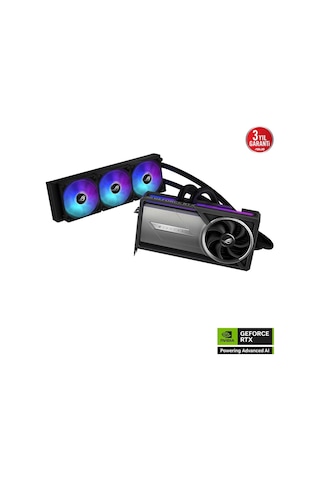 Asus Rog Astral Lc Geforce Rtx 5090 32gb Oc Edition Dlss 4 512 Bit Gddr7 Sıvı Soğutmalı Ekran Kartı