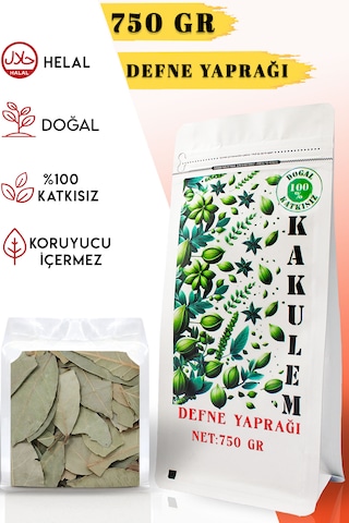Kakulem Sertifikalı 750 Gr Yeni Mahsül Doğal Kurutulmuş Defne Yaprağı