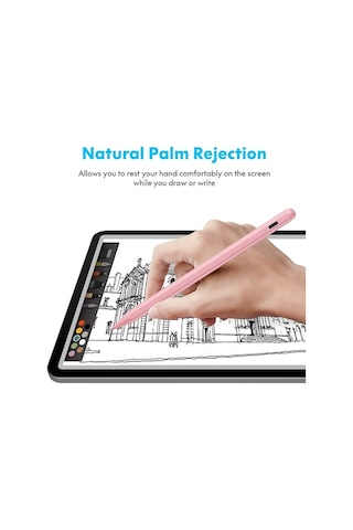 Apple Uyumlu iPad, 2018-2025 Pro11m4-air11m2-ip10/9/8/7/6-air5/4/3-mini6/5 İçin Avuç İçi Reddi Aktif Stylus Kalem