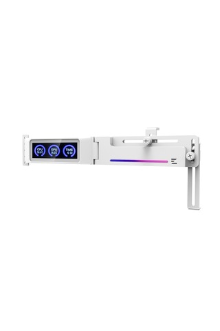 Zalman Zm-vs3 Ds White Dijital Göstergeli Ekran Kartı Destek Aparatı